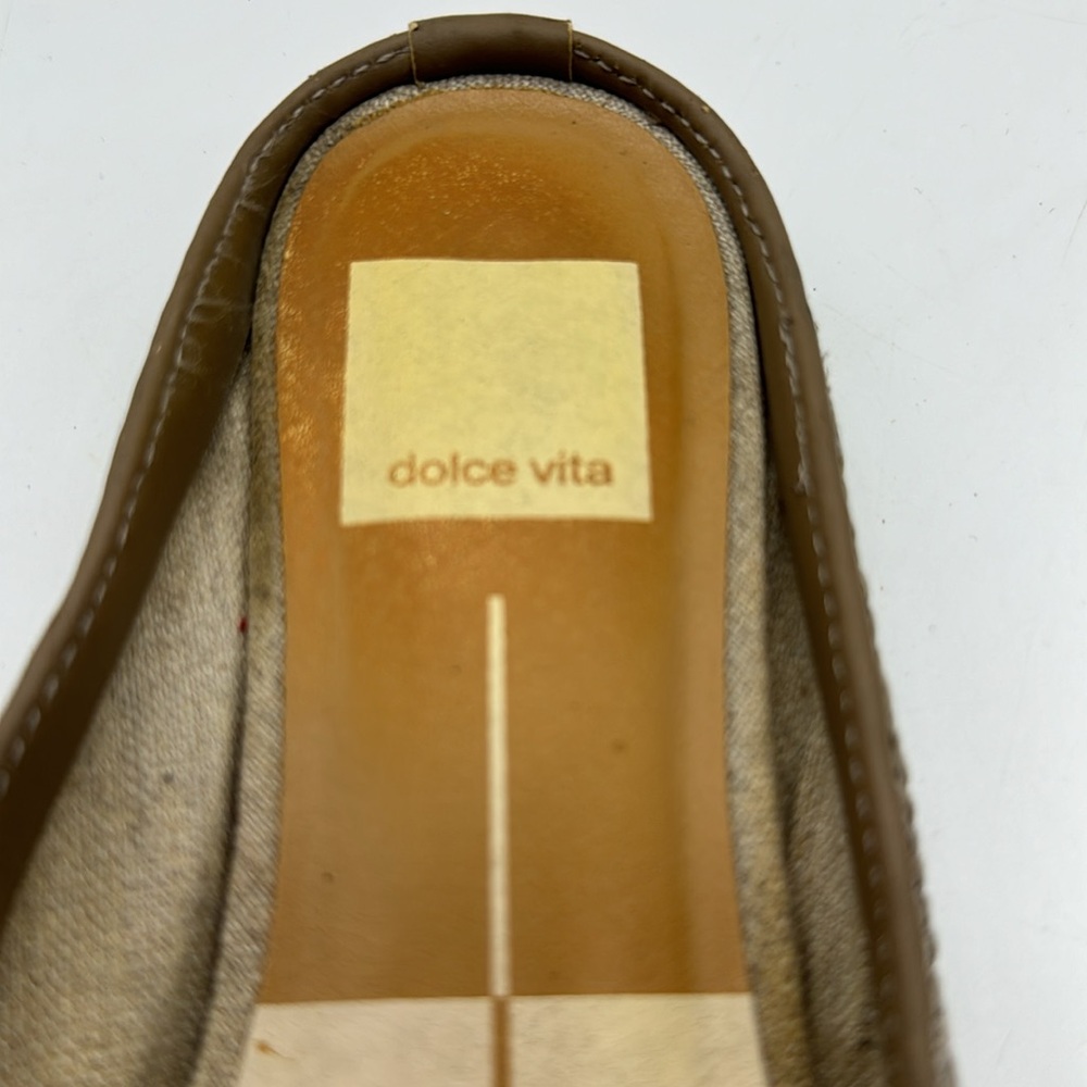 Dolce Vita Tan Poiny Slip On Mule Size 7 CM7397B - Picture 6 of 6